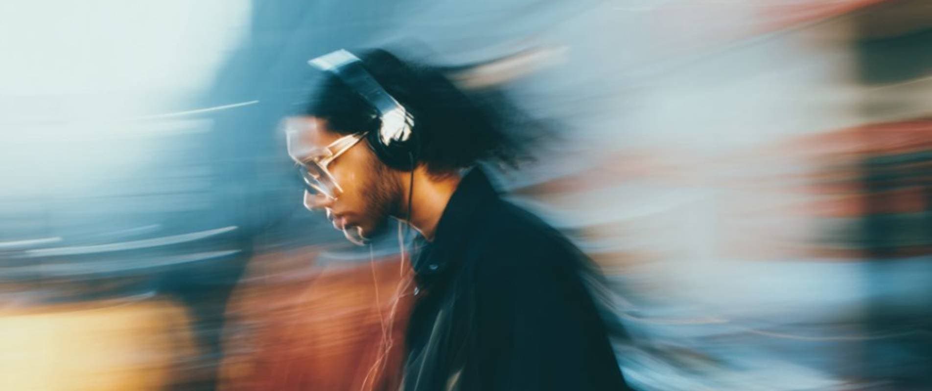 AI music generation interface showing waveform and composition tools.